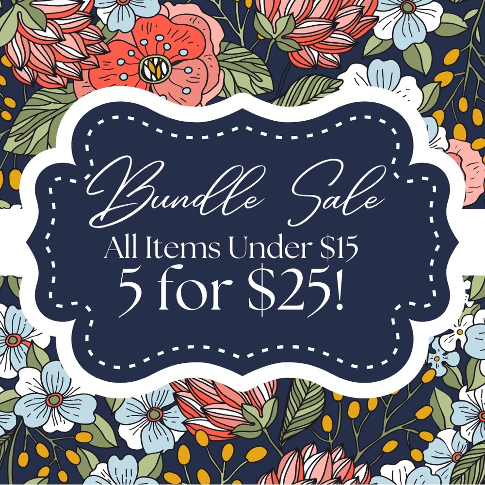 Bundle 5 Items Priced $15 or Less For $25!  💥👗👚👖🧥🩱💥